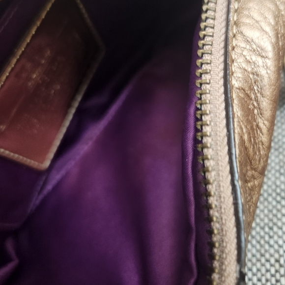 Coach Vintage Bronze Cervo Leather Small Camera Crossbody Bag. In excell… - Picture 10 of 10